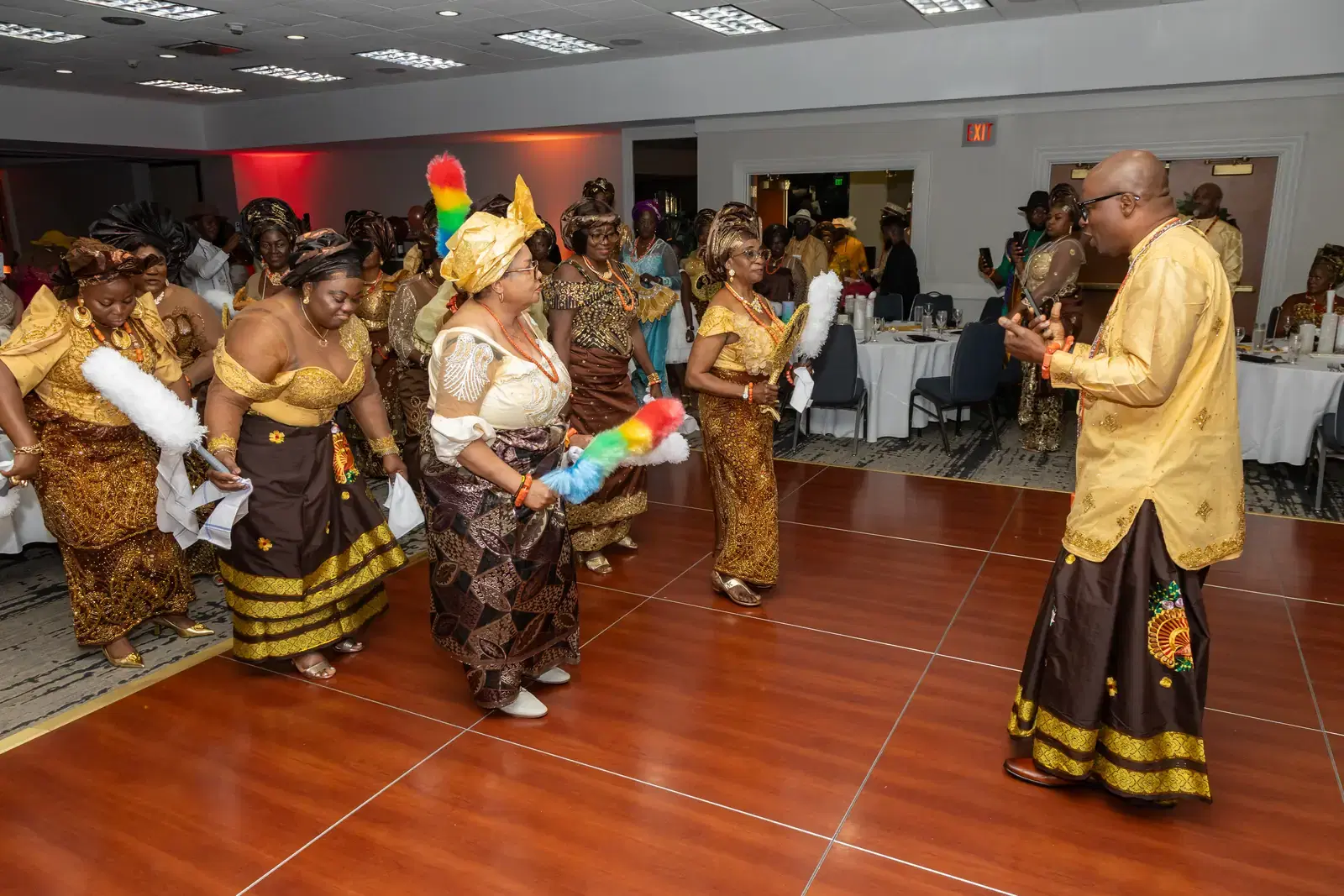 Cultural performance at a past INC-USA convention gala